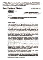 Version imprimable de cette lettre (Document PDF)
