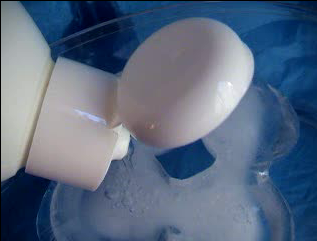 Vidéo version MPG 345-Bulles dans l'eau de javel en gel